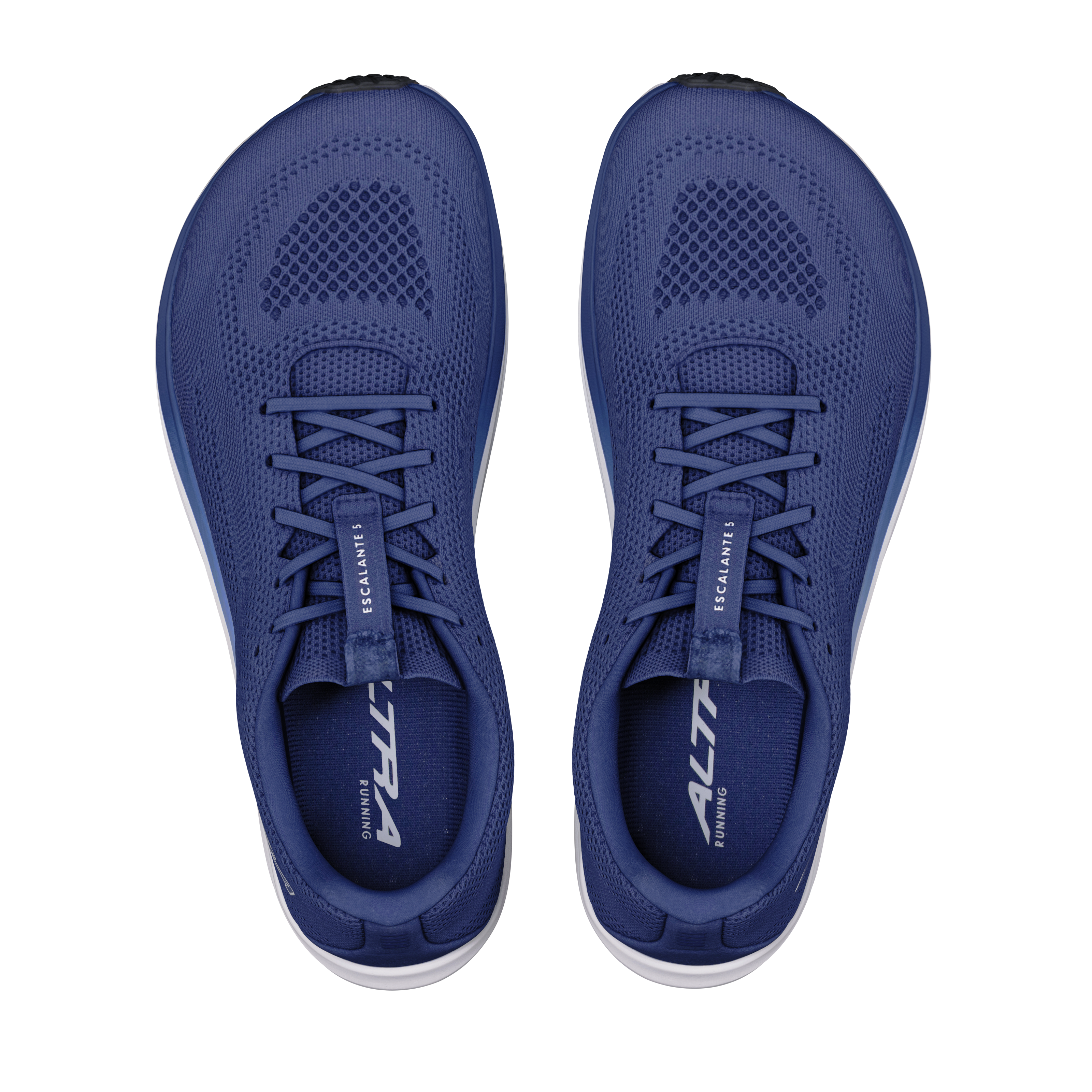 Altra M Escalante 5 Oceana/White/Black — vista superior peu FootShape