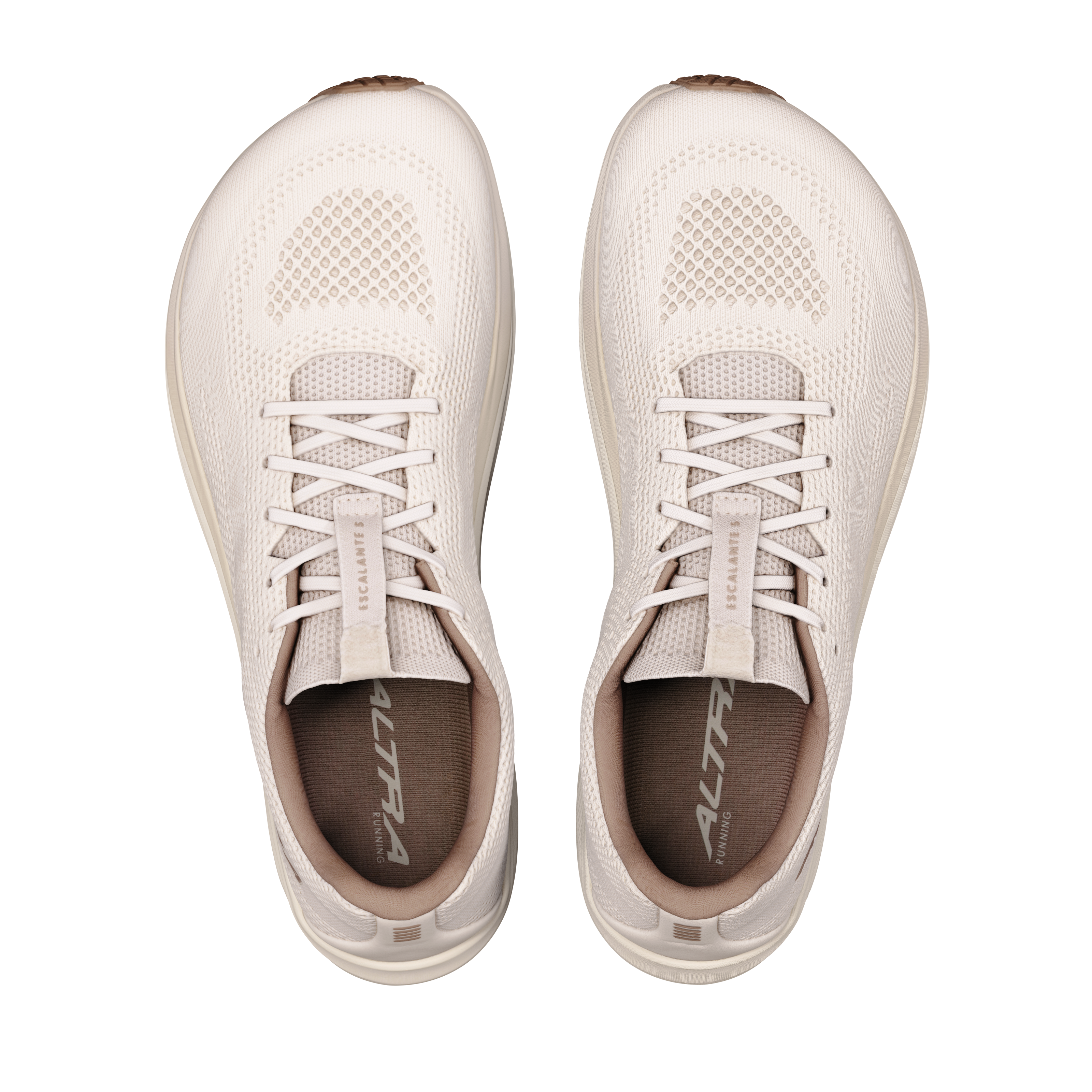 Altra M Escalante 5 Birch/Mountain Trail — vista superior peu FootShape