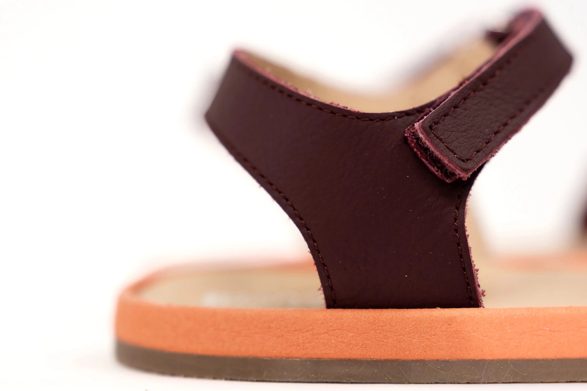 Blanditos Sandàlia Mini Pisa Burdeos — sola exterior sandàlia barefoot infantil zero drop