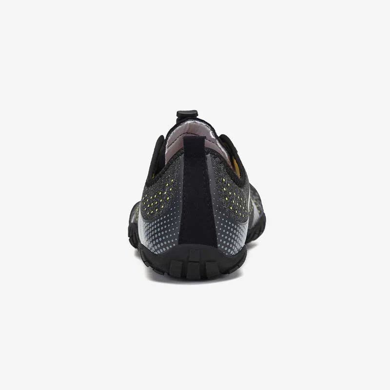 Saguaro Fast I Negre — frontal sabatilla barefoot outdoor negra puntera ampla zero drop