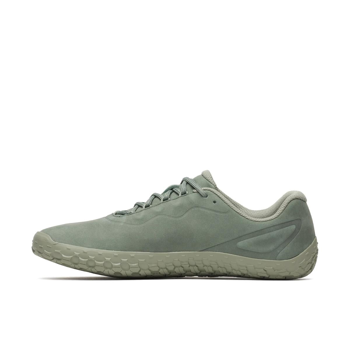 Merrel Vaypor Glove 7 Leather Home Pale Ivy - Sapiens Barefoot