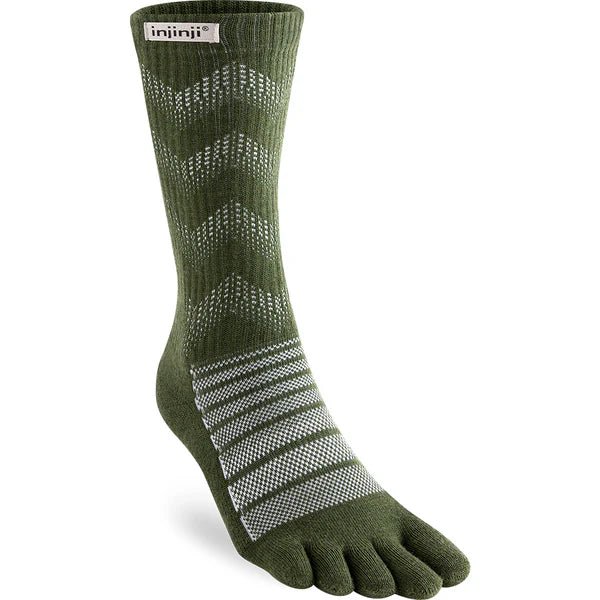 Injinji Outdoor Midweigth Crew Wool Forest
