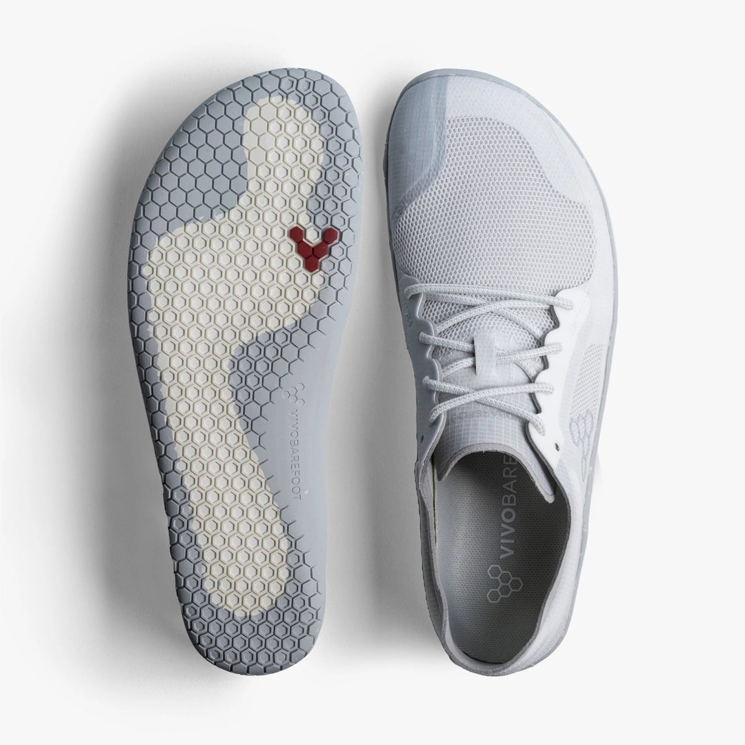 Vivobarefoot Primus Lite 3.5 M Mineral — vista superior sneaker barefoot home sola ultrafina