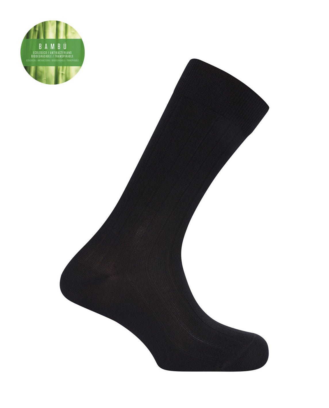 Punto Blanco Calcetins de bambú amb canalé (39 - 45) - Sapiens Barefoot