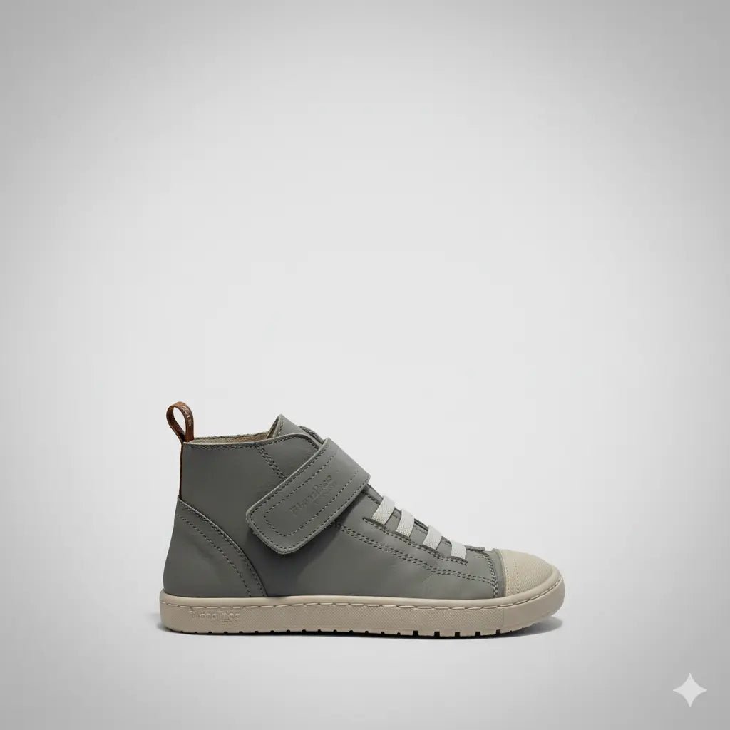 Blanditos Tokio, sabatilla barefoot infantil amb velcro, sola flexible i puntera ampla.