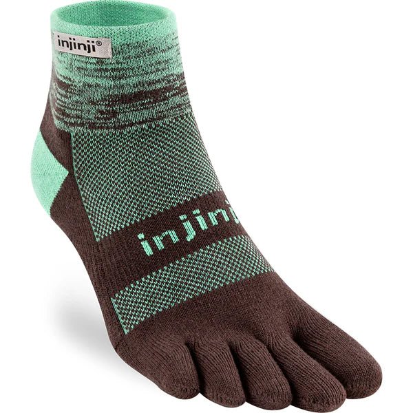 Injinji Trail W Performance Mini Crew Mint