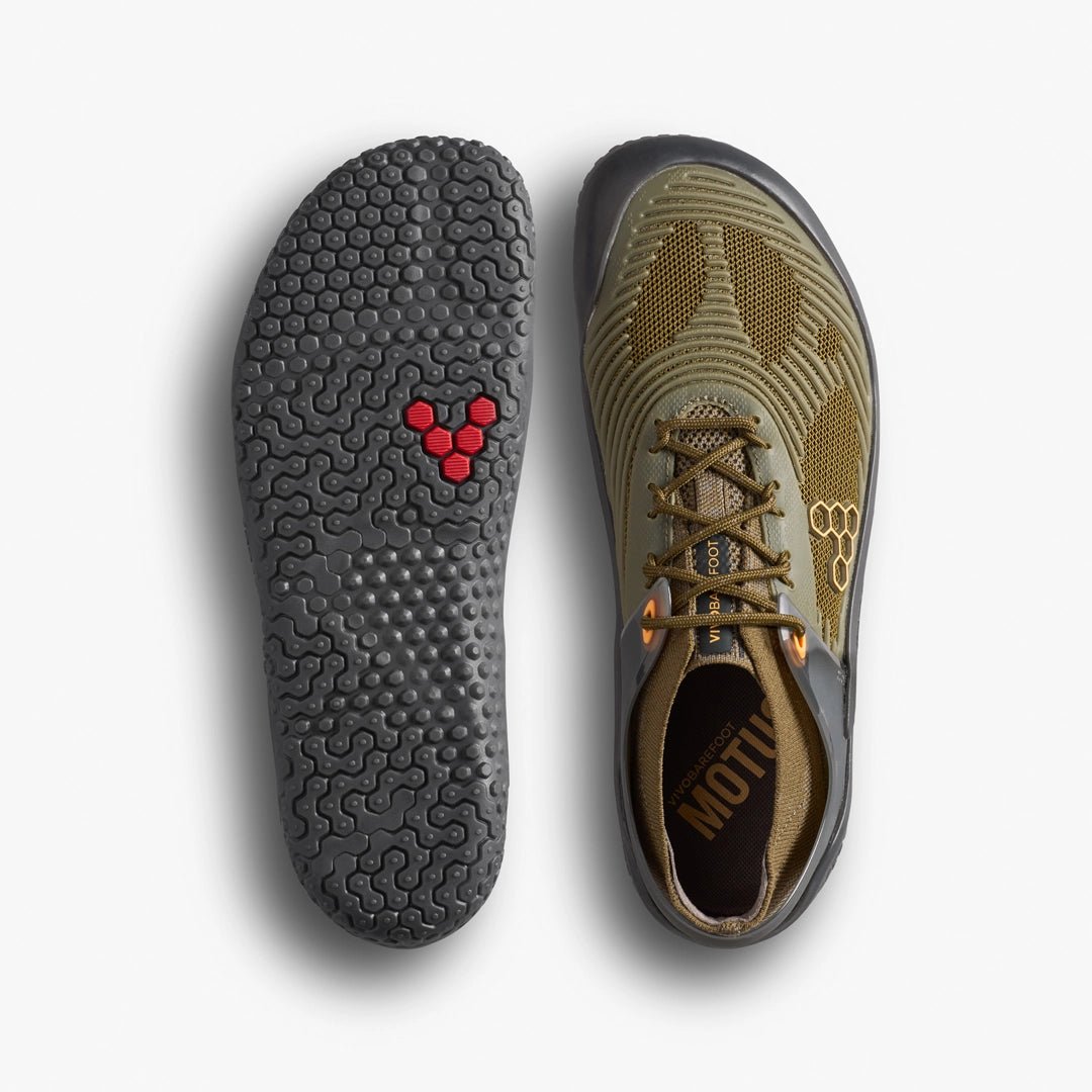 Vivobarefoot Motus Strength II L Dark Olive - Sapiens Barefoot