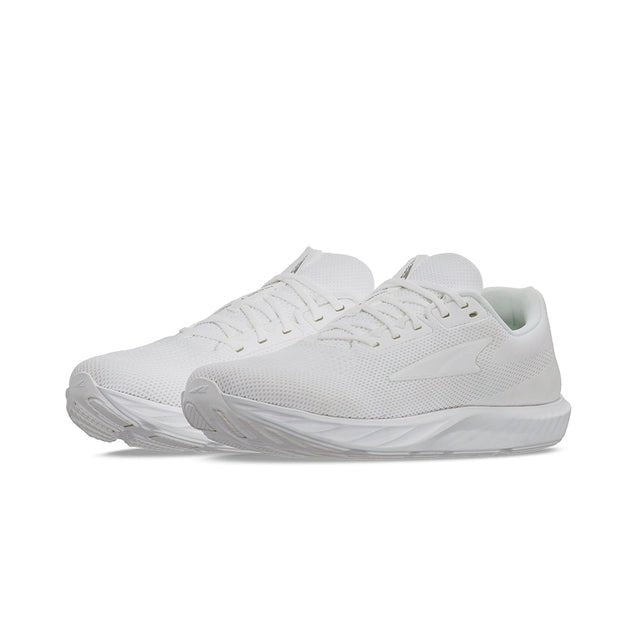 Altra W Escalante 4 negra amb sola blanca, dissenyada per running natural amb Zero Drop i FootShape™.
