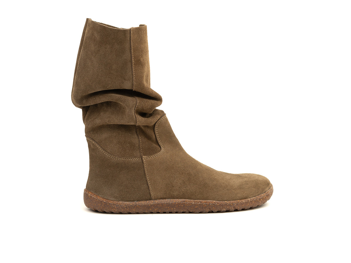 Vivant Suede Slouch Boot Castor V-2767 for women