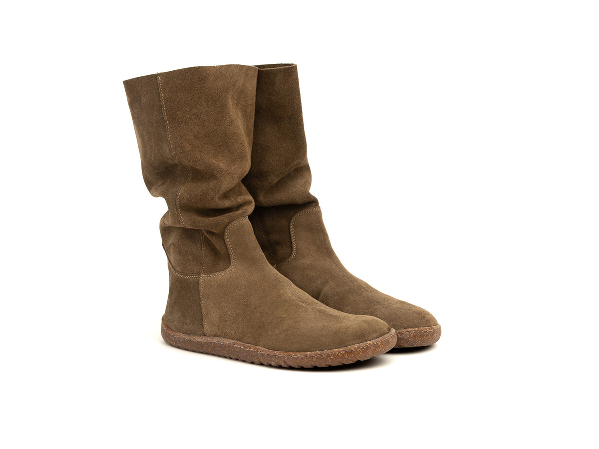 Vivant Suede Slouch Boot Castor V-2767 for women