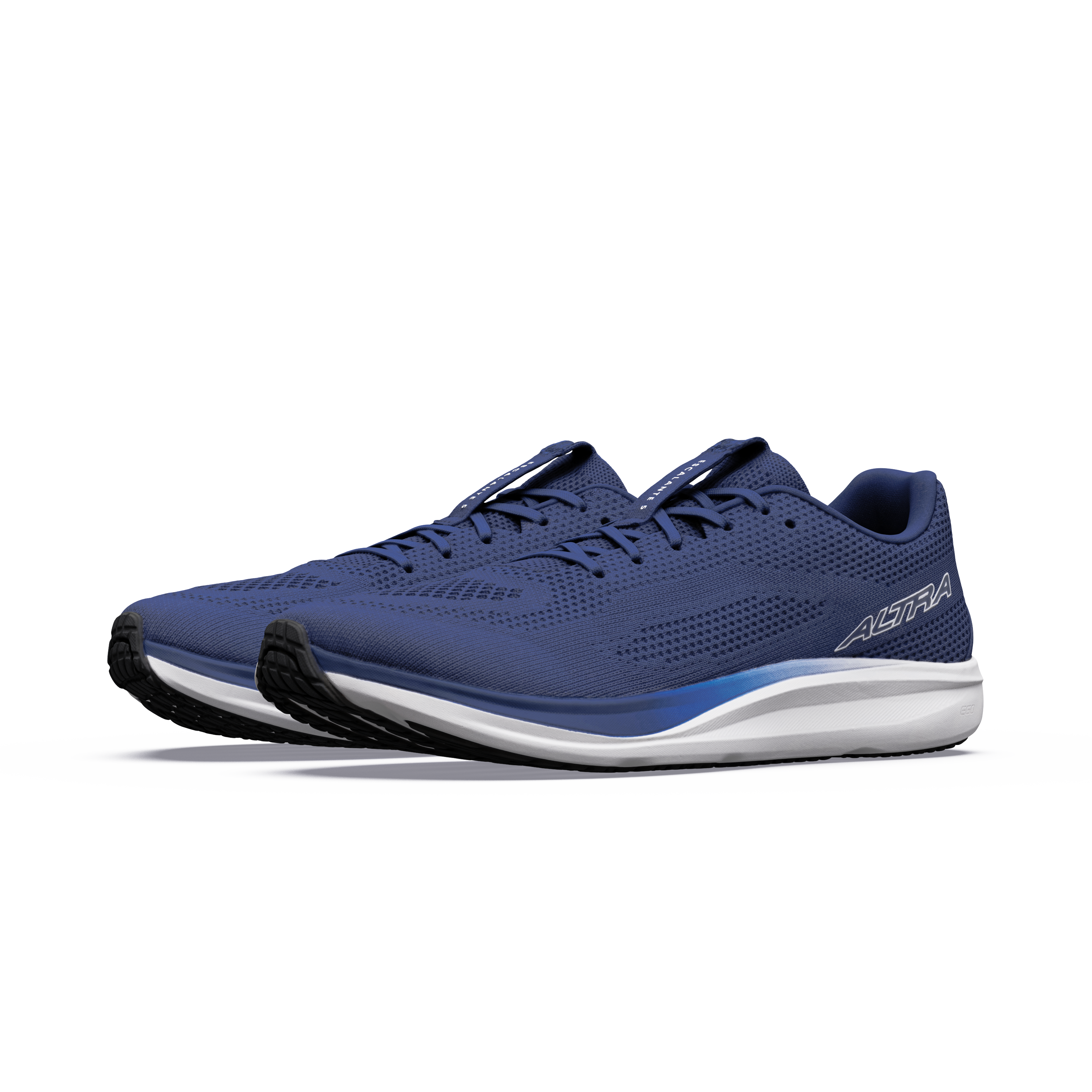 Altra M Escalante 5 Oceana/White/Black — parell sabatilles vista 45 graus