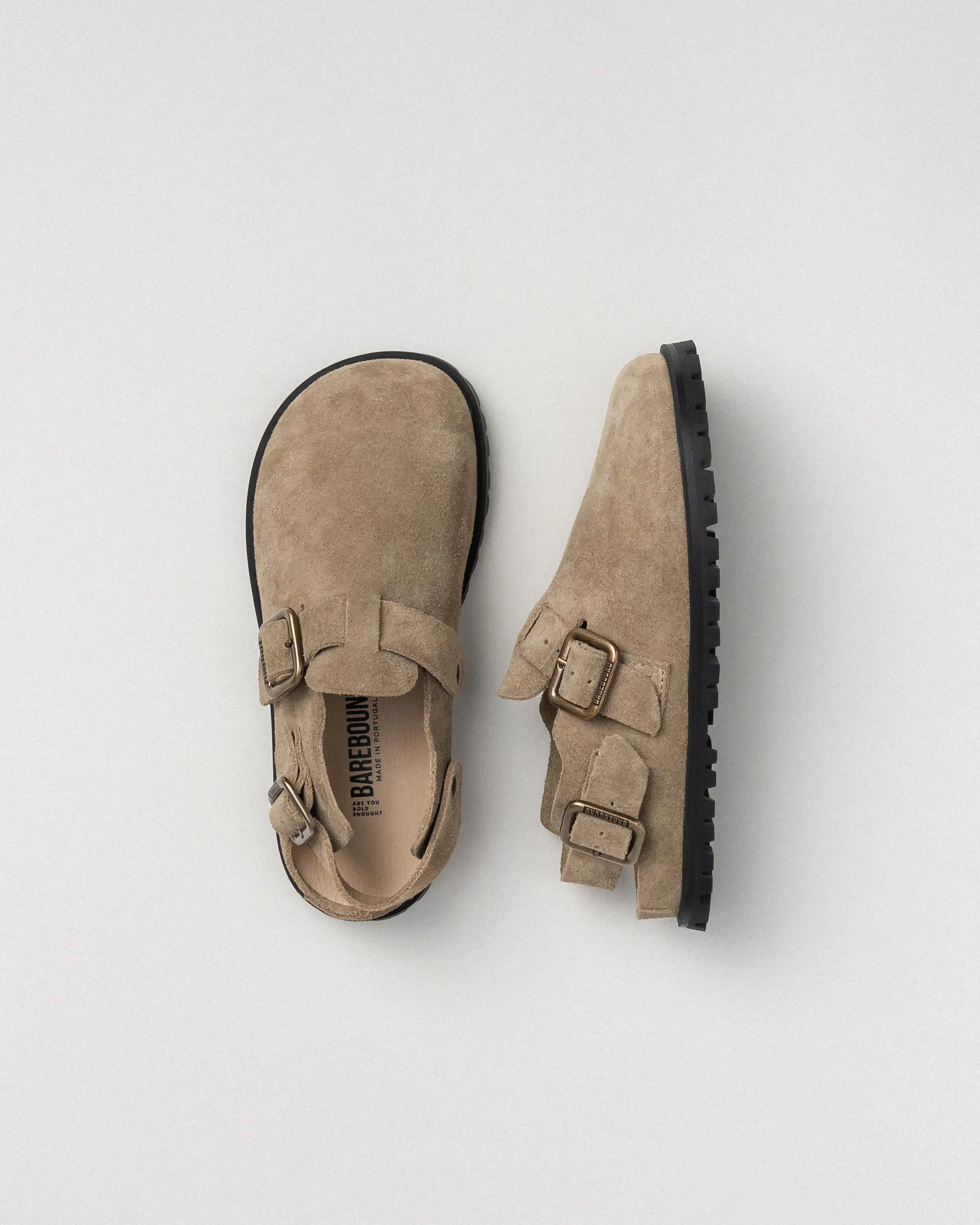 Barebound Ikaros II Stone Taupe - Barefoot Clog