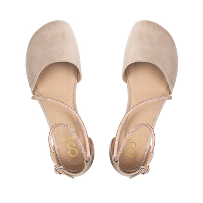 Shapen Orchid Glamour Beige Leather