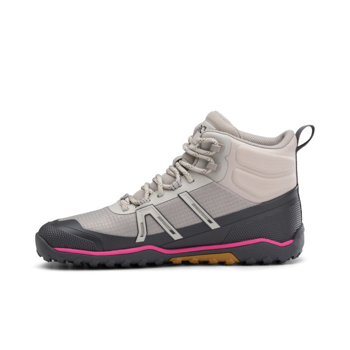 XeroShoes Mujer Scrambler Trail MID WP Dove / Fuchsia Purple
