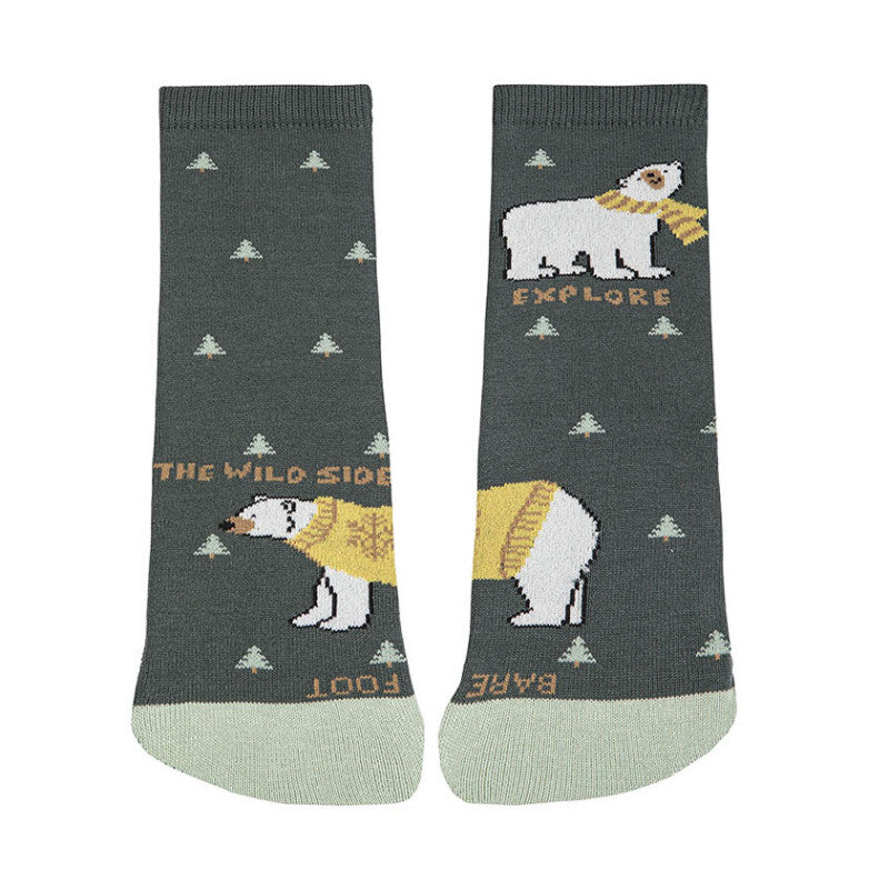Calcetín Barefoot Oso Polar