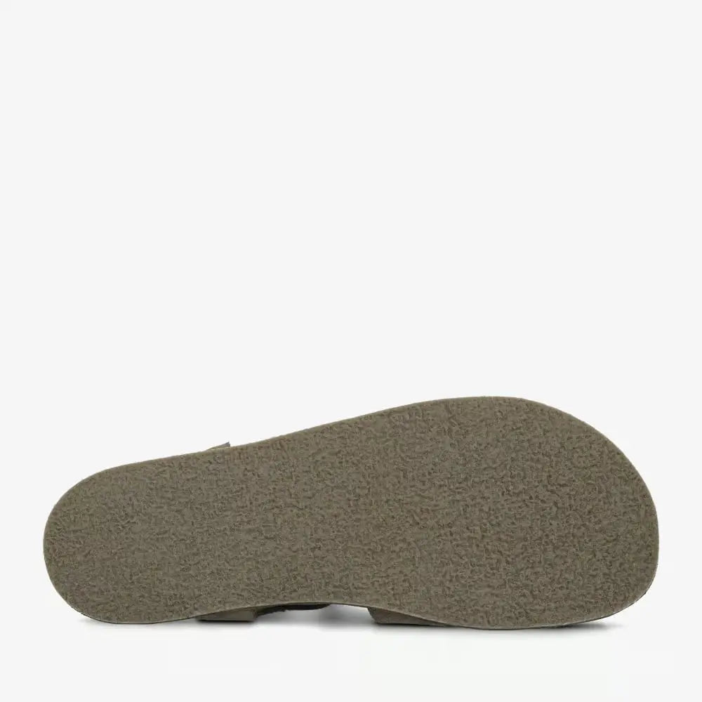 Groundies Catania Kaki — sola exterior TrueSense sandàlia barefoot elegants