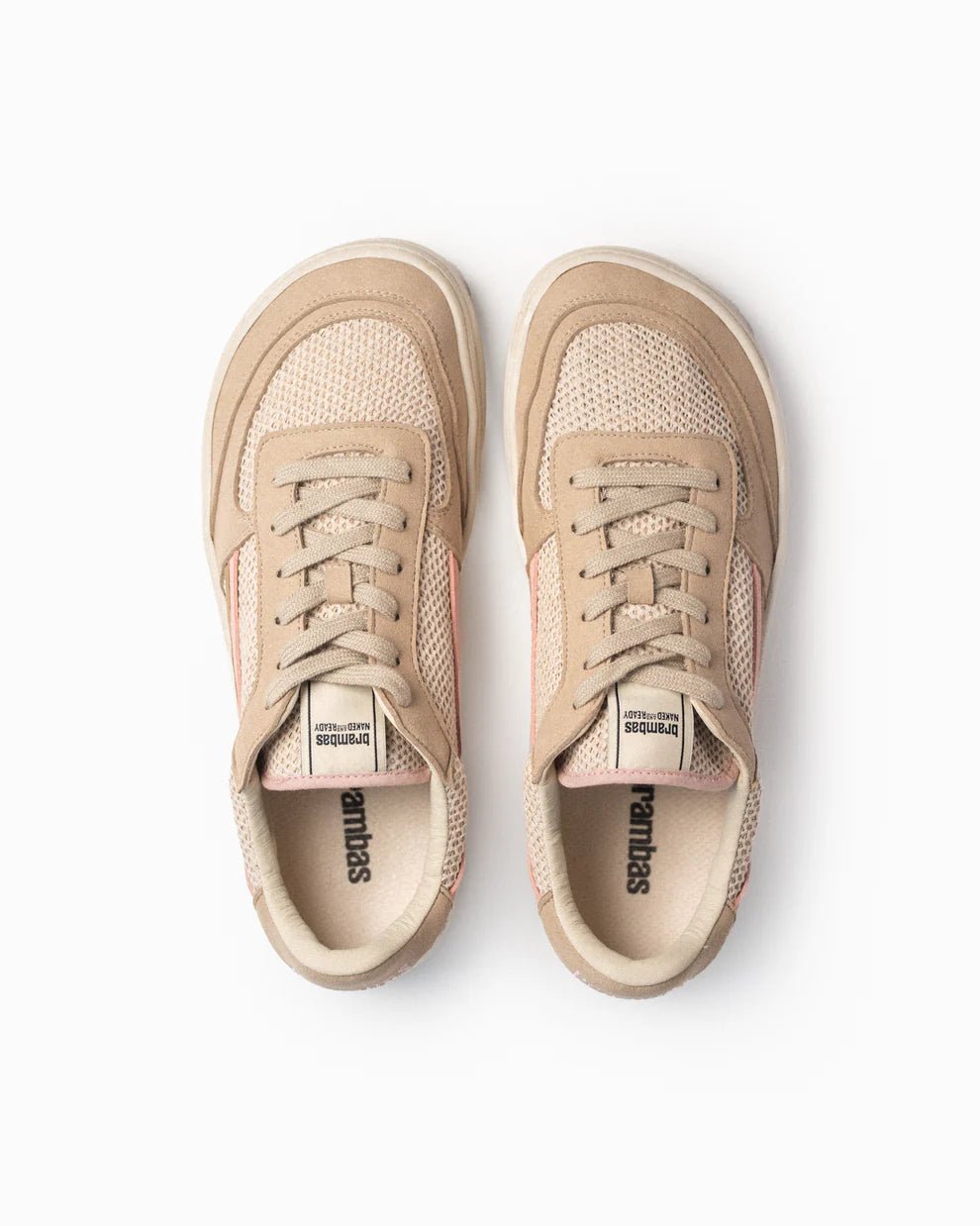 Brambas Creta Sneaker, sabatilla barefoot transpirable amb materials reciclats i estil vintage.