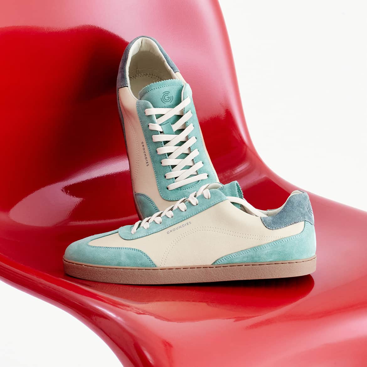 Groundies® Panama Beige/Green - Sapiens Barefoot