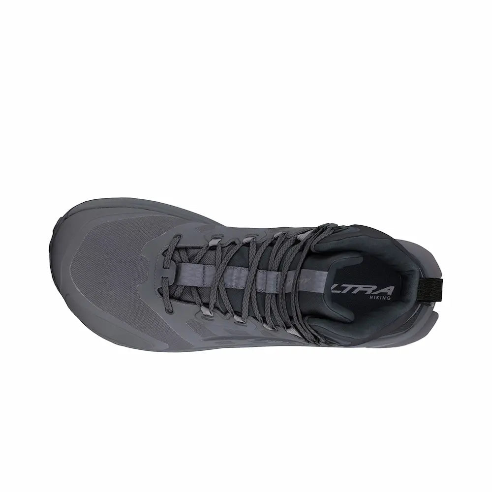 Altra M Lone Peak WP Mid impermeable amb canya mitjana, zero drop i puntera ampla per senderisme.