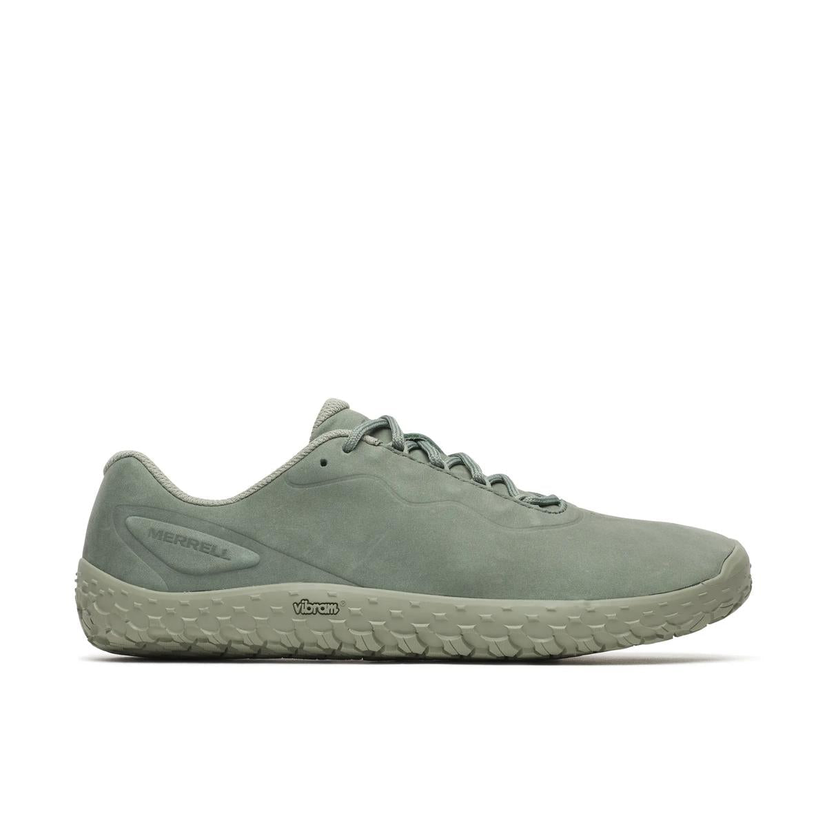 Merrel Vaypor Glove 7 Leather Home Pale Ivy - Sapiens Barefoot