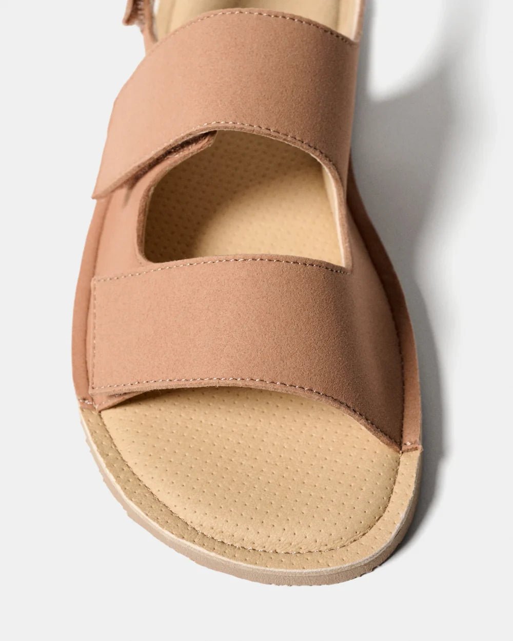 Muris Rio Woman Dusty Pink — vista superior sandàlia barefoot dona rosa pols puntera ampla