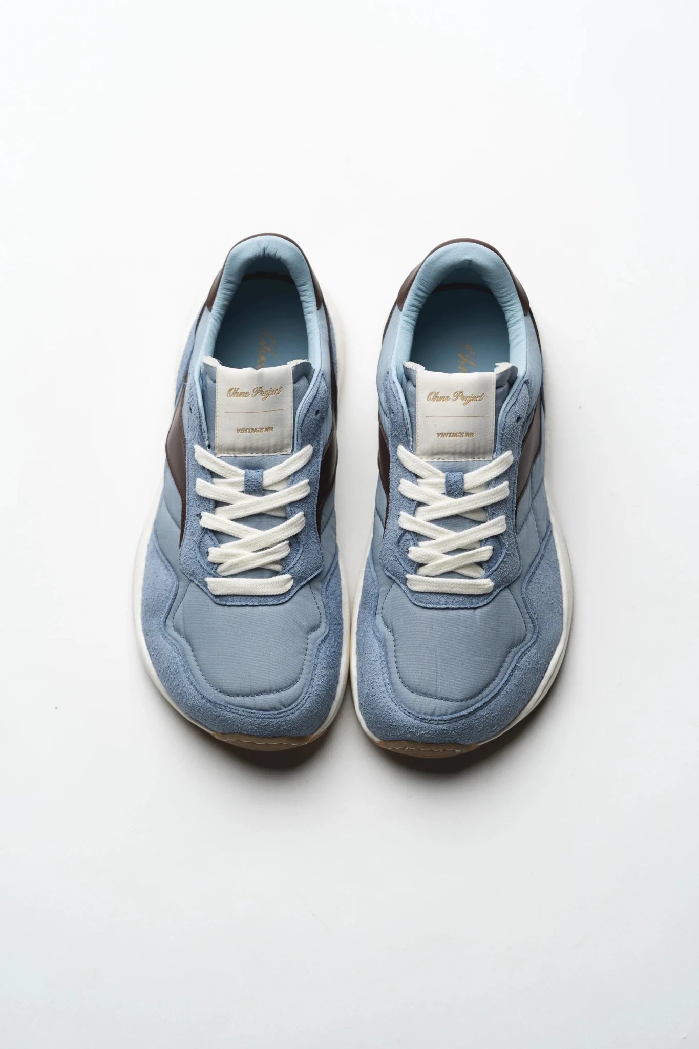 Ohne Project Retro Run Vintage Ash Blue - Sapiens Barefoot