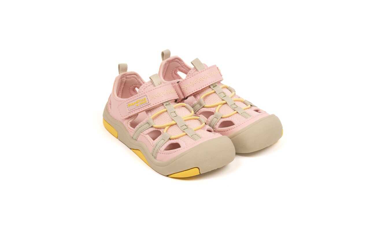 Blanditos Olimpo — vista 45° parell sandàlia barefoot infantil