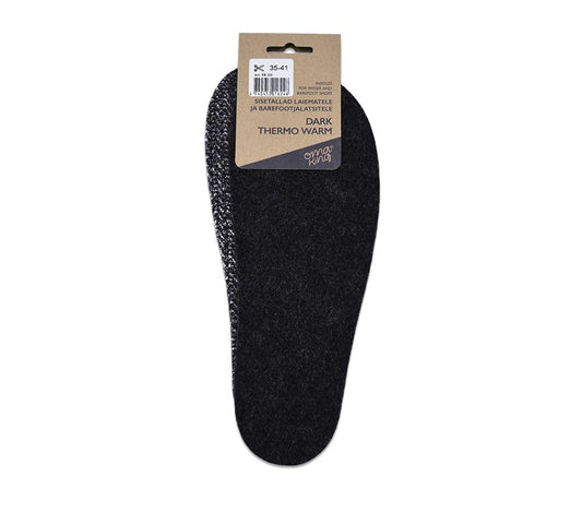 Plantilles Barefoot Dark Thermo Warm - Sapiens
