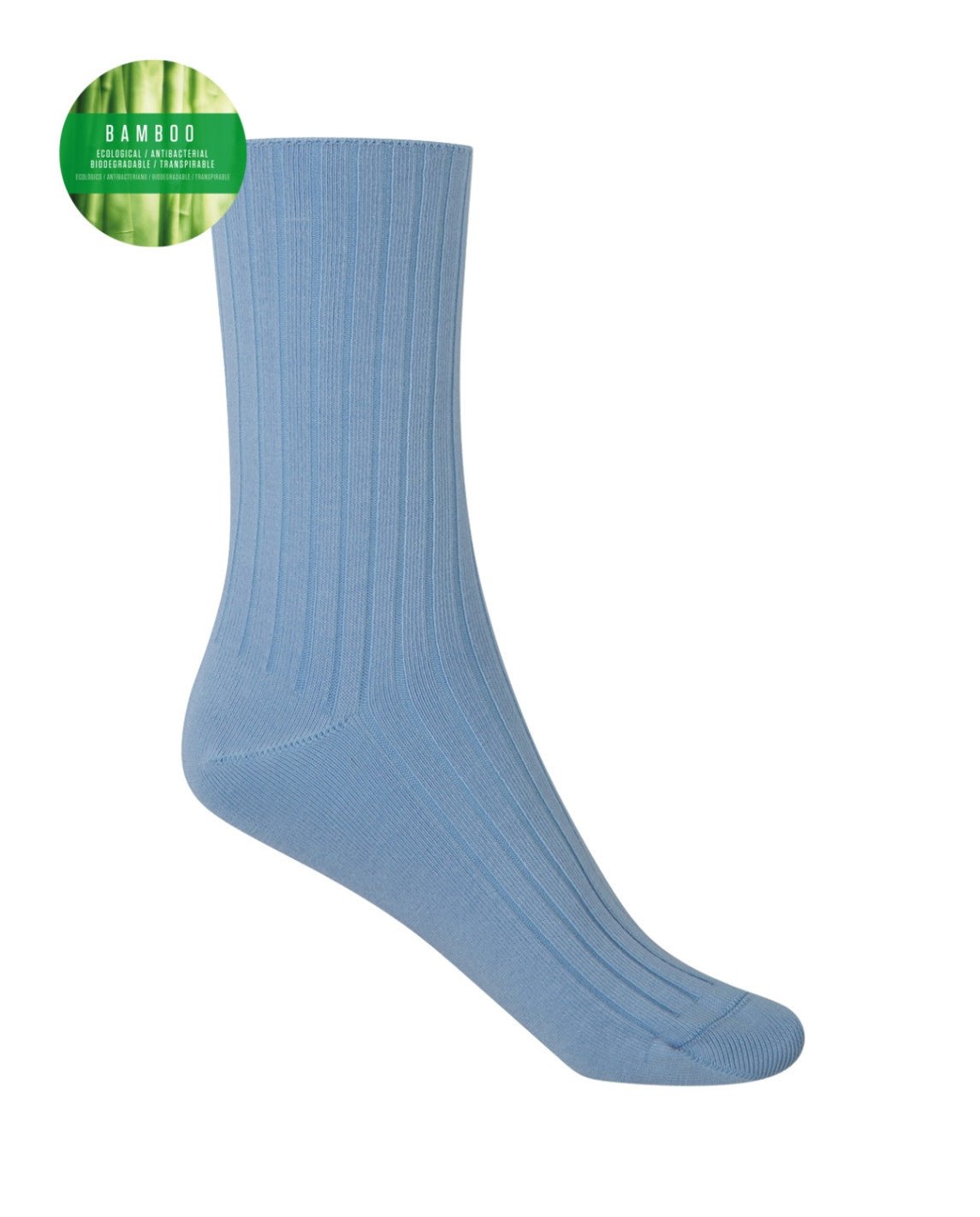 Punto Blanco Calcetins de bambú amb canalé (36 - 40) - Sapiens Barefoot
