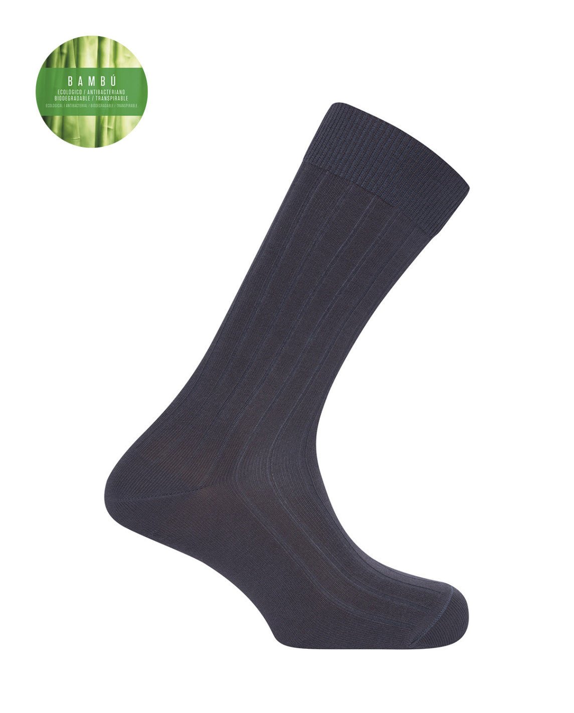 Punto Blanco Calcetins de bambú amb canalé (39 - 45) - Sapiens Barefoot