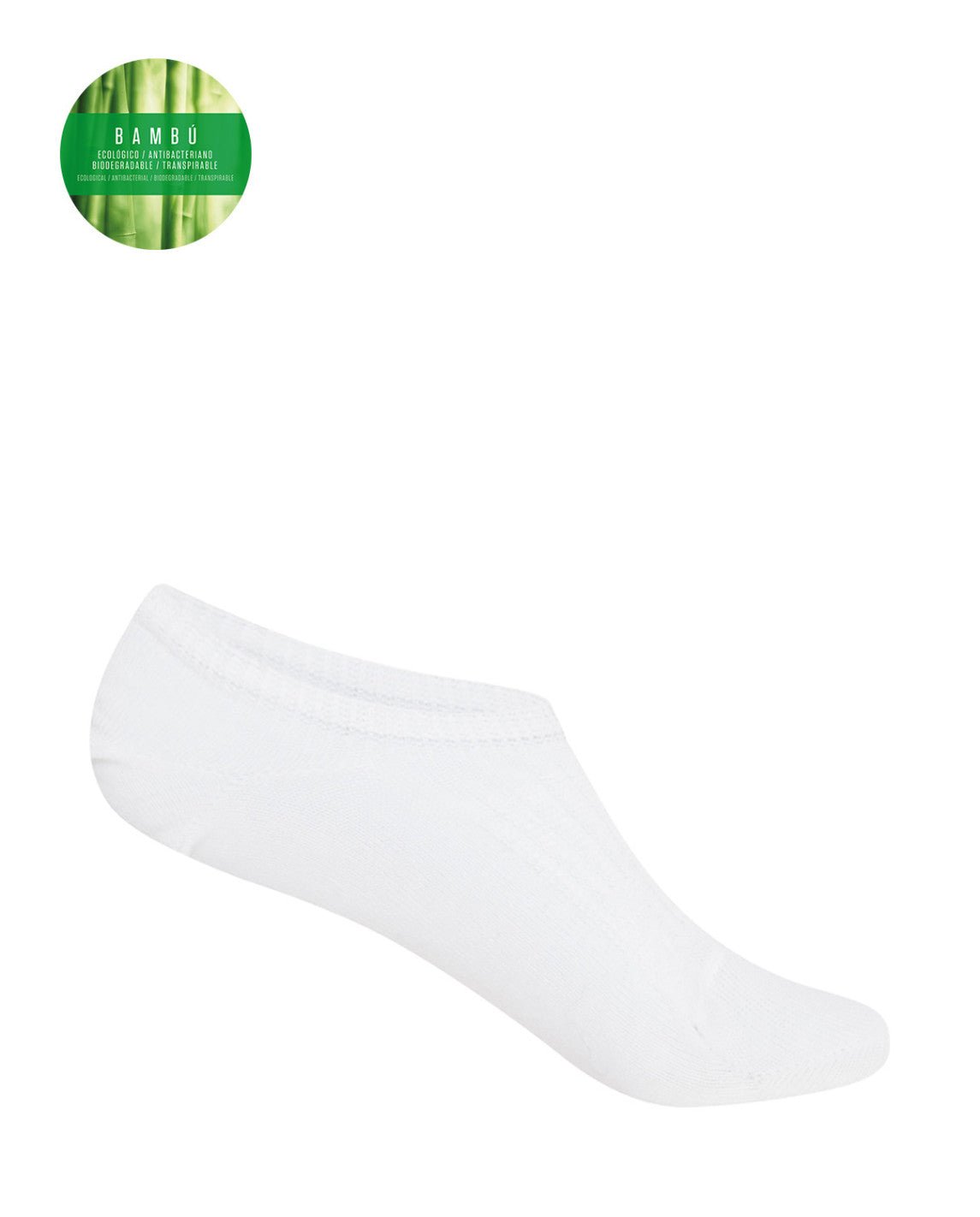 Punto Blanco Calcetins tobillers de bambú (36 - 40) - Sapiens Barefoot