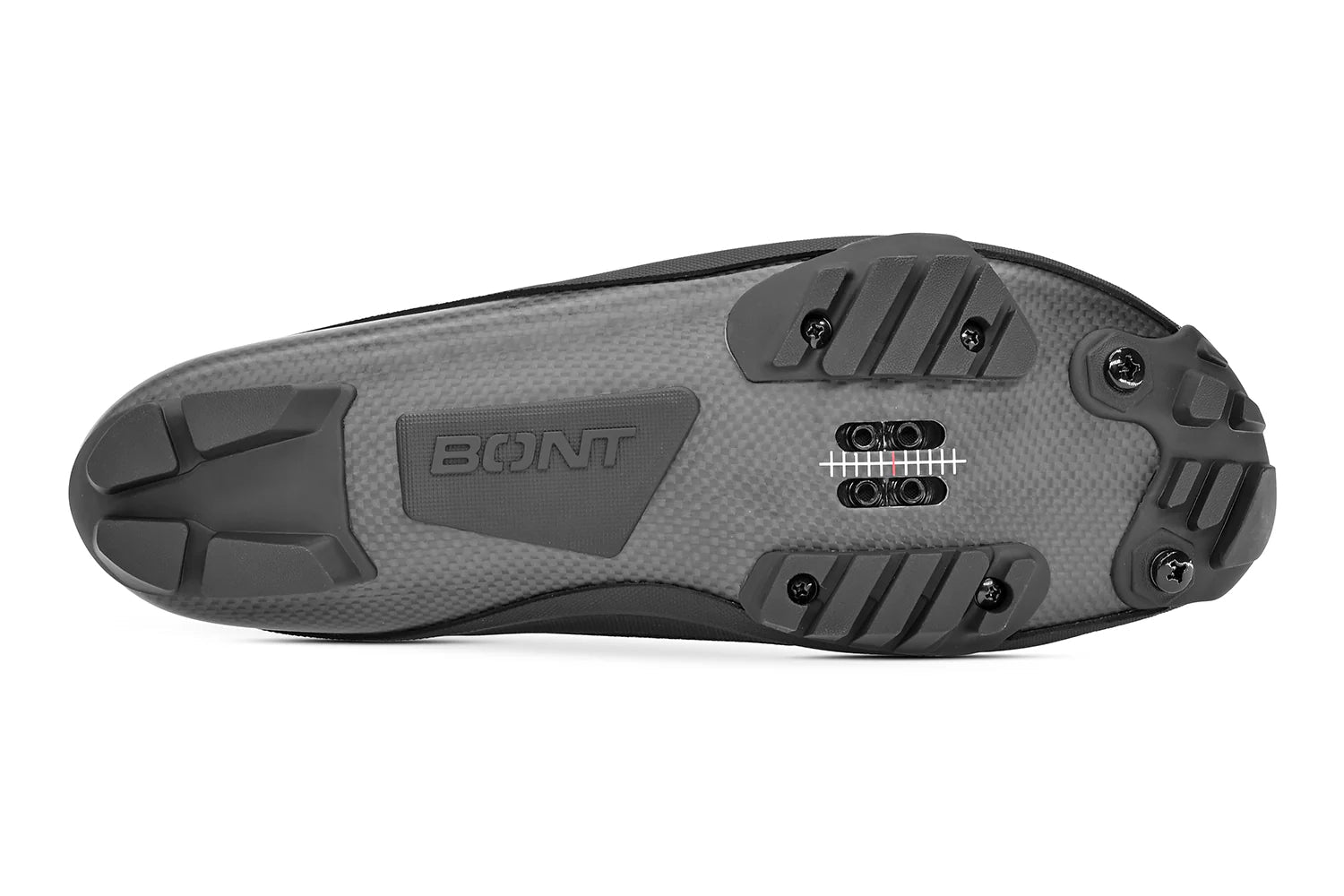 Bont Cycling Riot G negra amb doble BOA i sola Gravel Grip per a gravel i mountain bike.