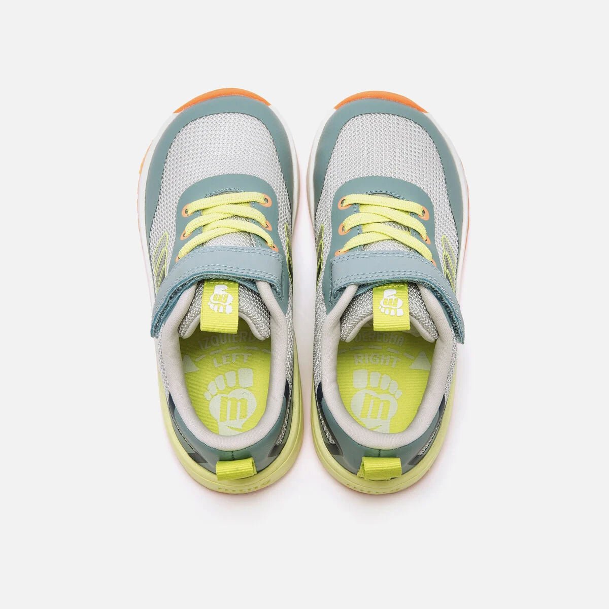 Mustang Free Run Kids Gris — detall sabatilla barefoot kids gris Mustang Free