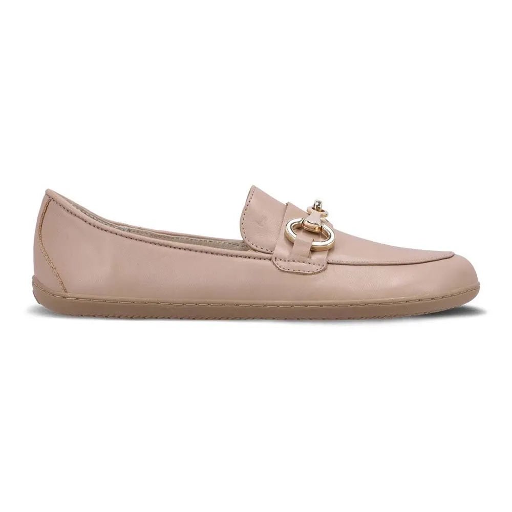Be Lenka Viva negre, mocassí barefoot elegant de pell napa amb sivella metàl·lica i sola flexible.