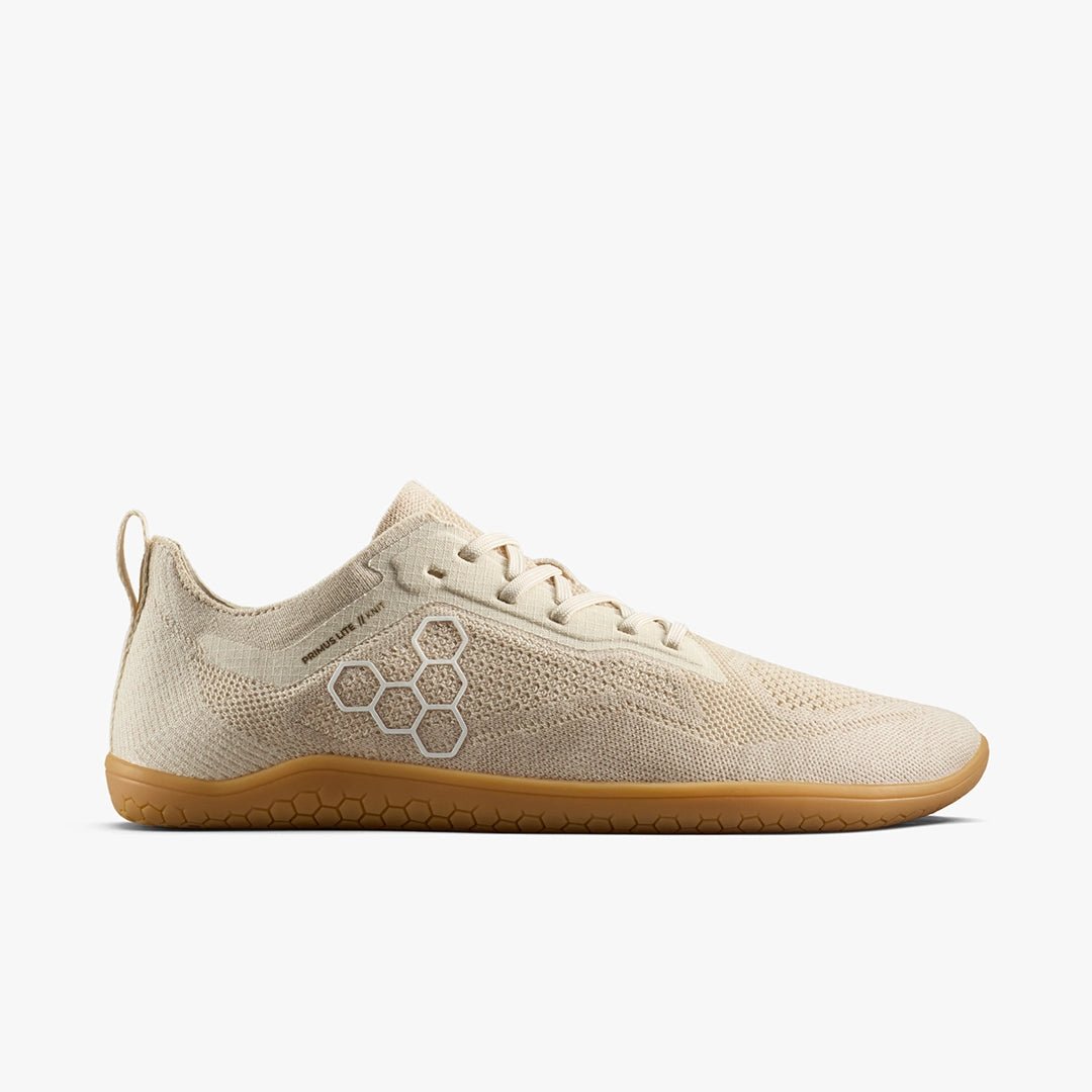 Vivobarefoot Primus Lite Knit Natural Home Dusty Green - Sapiens Barefoot