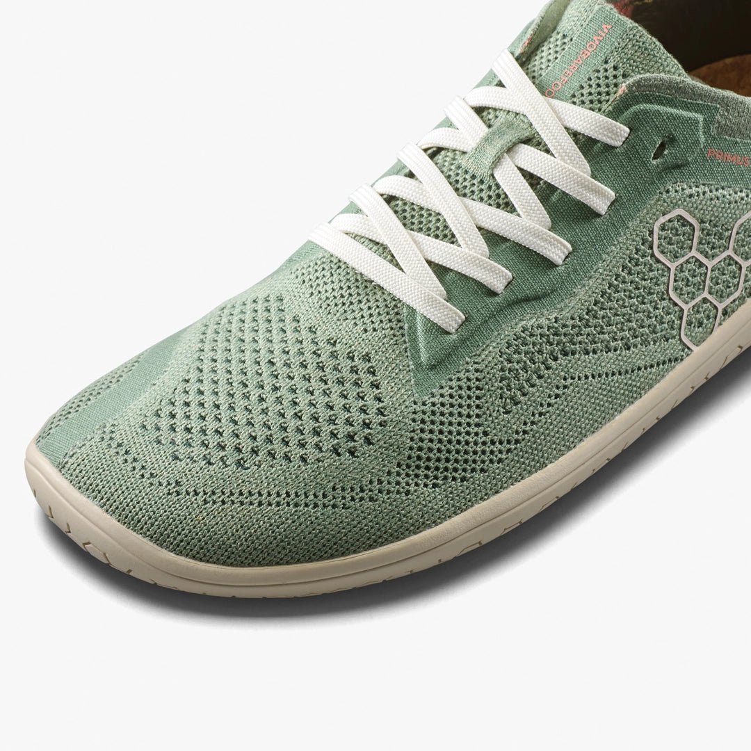Vivobarefoot Primus Lite Knit Natural L Dusty Green - Sapiens Barefoot