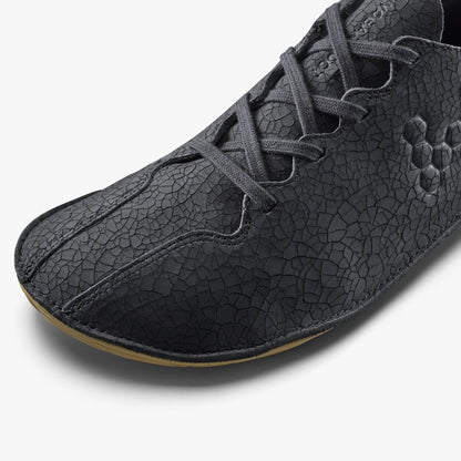 Vivobarefoot Sensus II Grounding M Obsidian Cracked Leather - Sapiens Barefoot