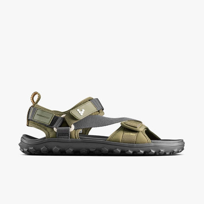 Vivobarefoot Tracker Ora Sandal Womens Dark Olive - Sapiens Barefoot